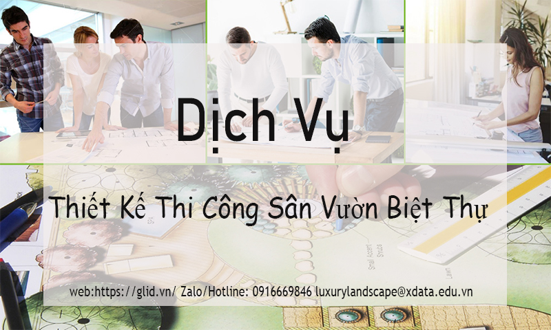 Thiết kế thi công sân vườn biệt thự