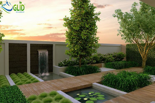 Cách thiết kế sân đẹp vườn đơn giản đẹp mà tiết kiệm