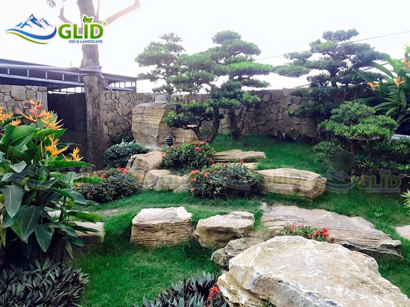 thiết kế thi công hồ cá koi Quảng ninh