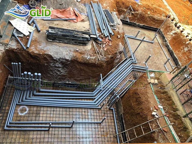 thiết kế thi công hồ cá koi Hà Tĩnh