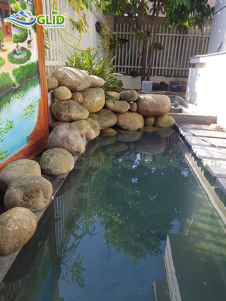 thiết kế thi công hồ cá koi Lai Châu