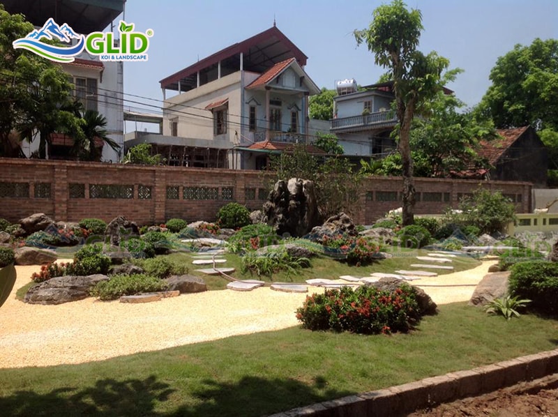 Thi công vườn Nhật Hà Nam