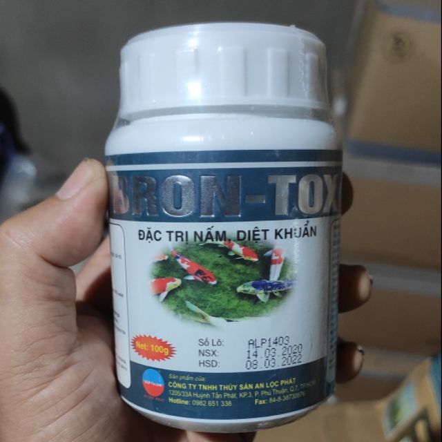 thuốc trị nấm hồ koi