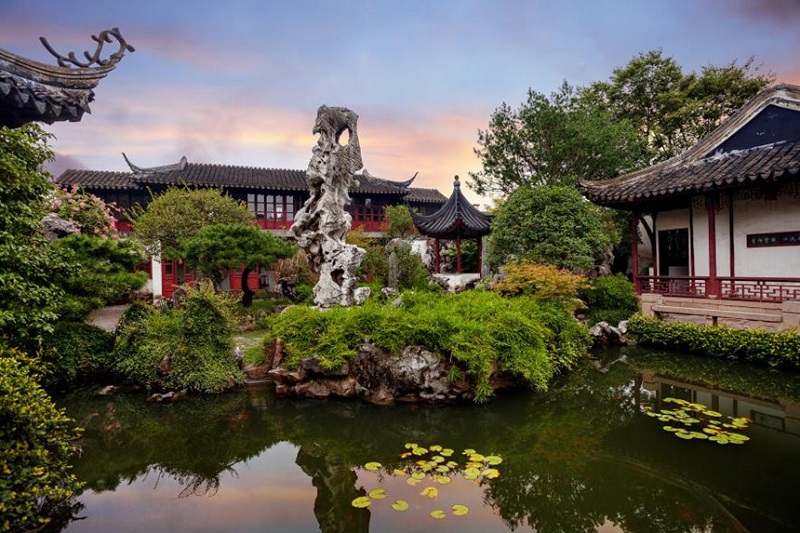 thiết kế thi công sân vườn biệt thự 