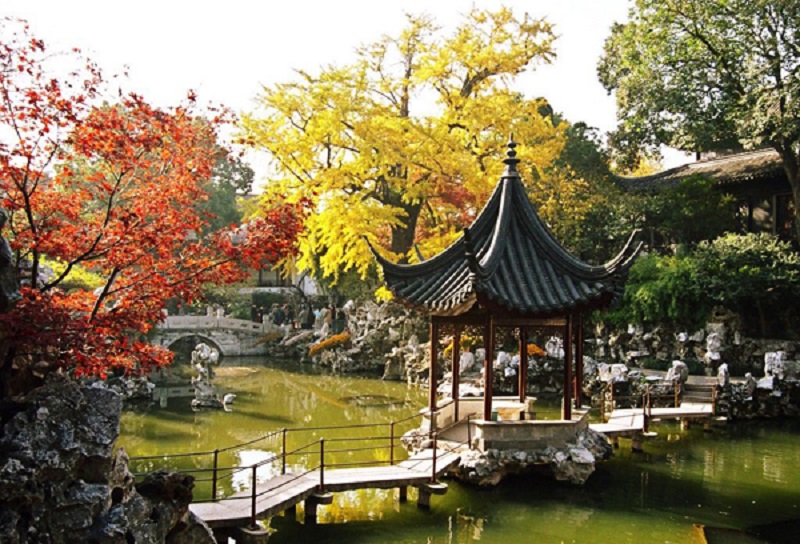 Tổng thể lại tạo nên một không gian thoáng đãng, hài hòa.