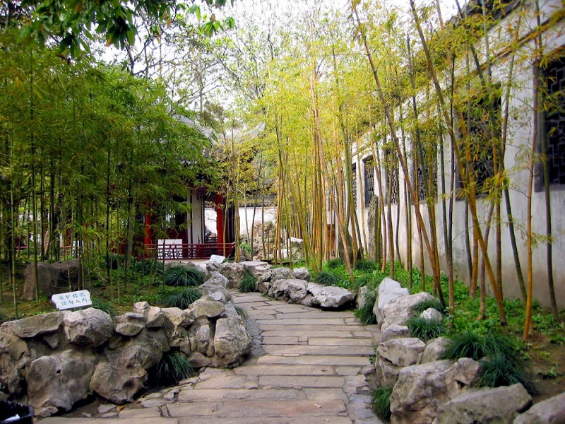 thiết kế thi công vườn Trung Quốc