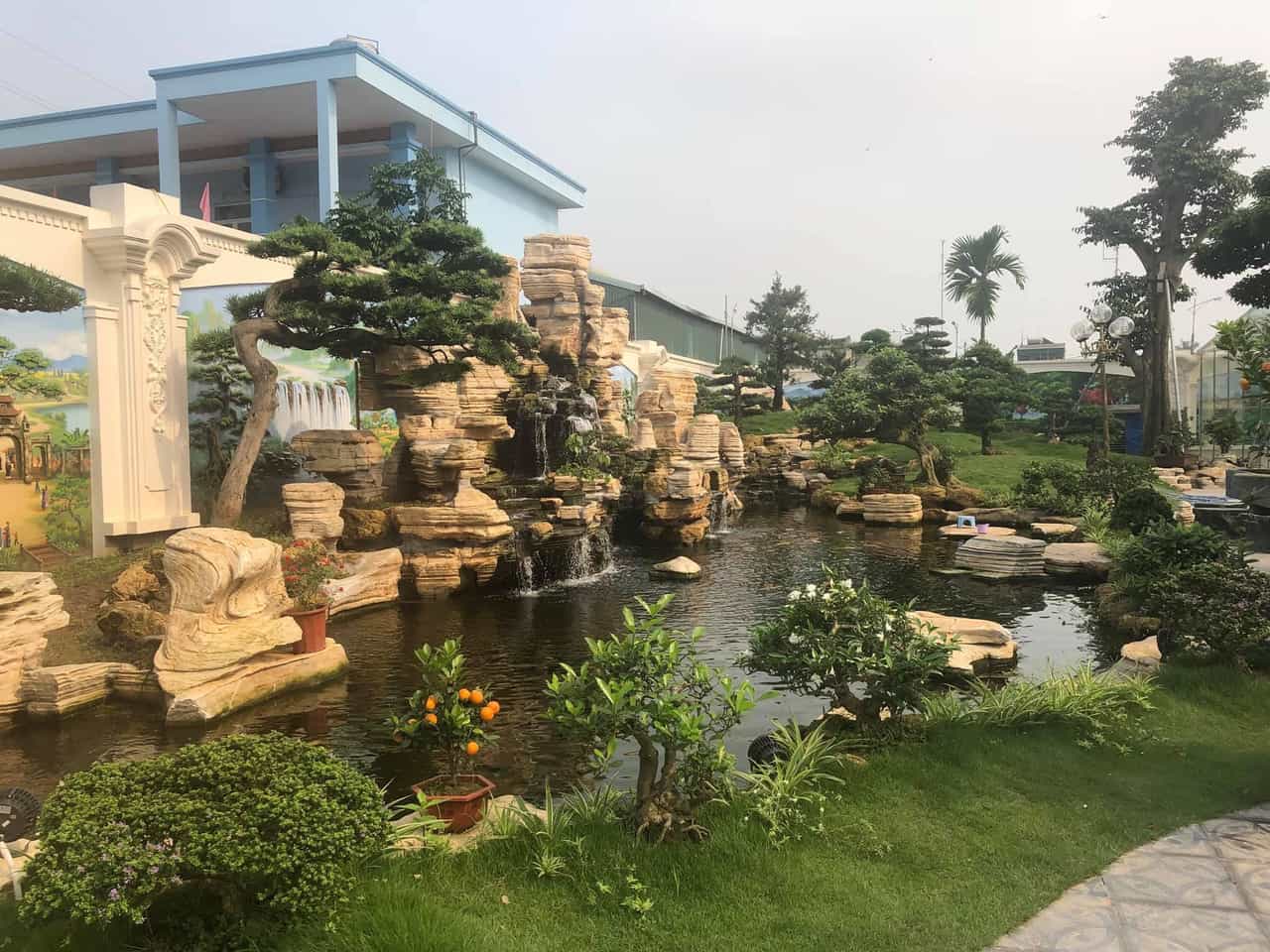 thiết kế thi công non bộ