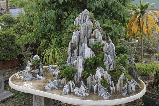 đắp non bộ phong thủy