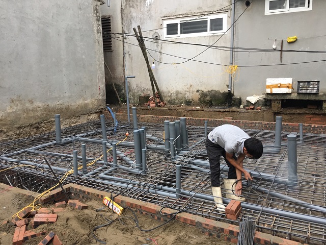 xây hồ cá koi - thi công hồ cá koi 