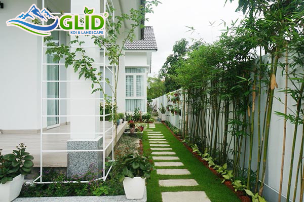 Có nên thiết kế sân vườn biệt thự sau nhà không? 