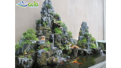 Ý tưởng đá non bộ nguyên khối