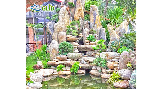 Ý tưởng đá non bộ nguyên khối