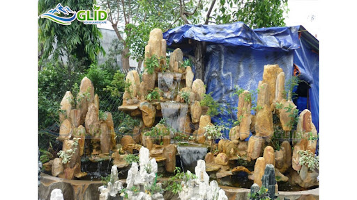 Ý tưởng đá non bộ nguyên khối