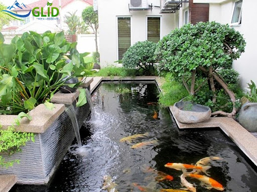 Đơn vị chuyên thiết kế sân vườn biệt thự song lập Tại Hà Nội