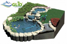Thiết kế vẽ hồ Koi 3d giá tốt