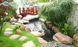 Tiểu cảnh hòn non bộ kiểu Nhật được ưa chuộng nhất hiện nay