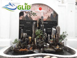 Thiết kế hòn non bộ phụ tử đẹp cho gia đình bạn 