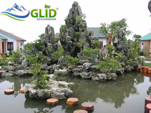 Thiết kế hòn non bộ phụ tử đẹp cho gia đình bạn 