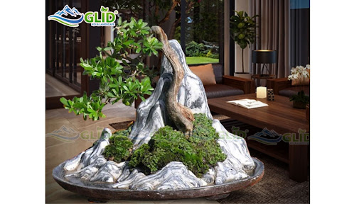 Hòn non bộ sân vườn mini đẹp