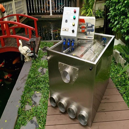 Drum lọc  - hệ lọc hồ cá koi mới