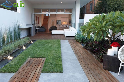 Top mẫu thiết kế sân vườn trước nhà đẹp ấn tượng nhất năm