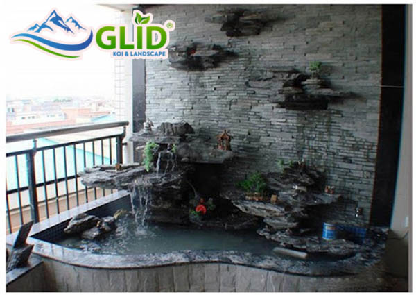 Tiểu cảnh non bộ ban công được nhiều người yêu thích