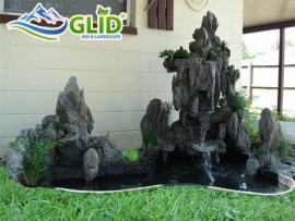 Hòn non bộ đá san hô - Nghệ thuật thổi chút hồn vào đá 