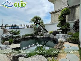 Thiết Kế Thi Công Hồ Cá Koi Hải Dương