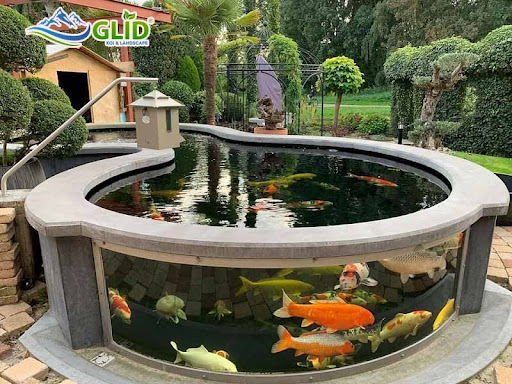 mẫu hồ cá koi mini ngoài trời đẹp nhất