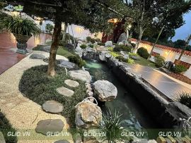 Thiết Kế Thi Công Hồ Cá Koi Ninh Bình