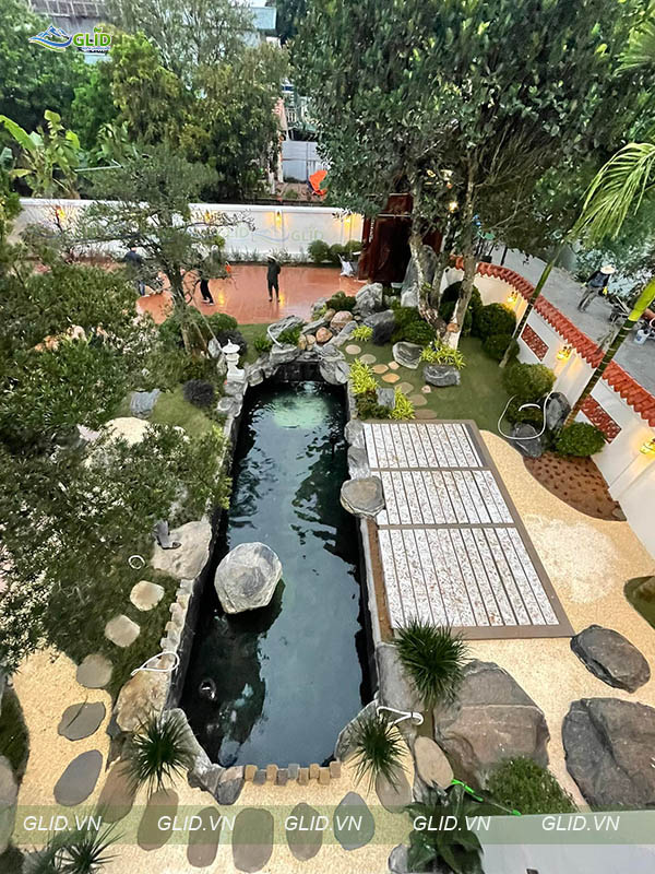 Thiết Kế Thi Công Hồ Cá Koi Ninh Bình