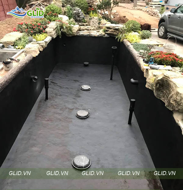 Thiết Kế hồ cá Koi Tuyên Quang