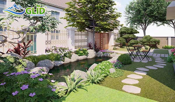 Báo giá thi công tiểu cảnh sân vườn