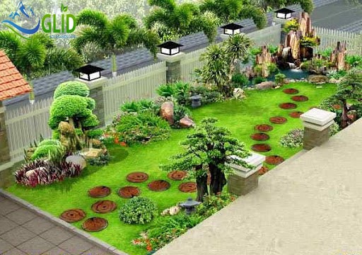 Thi công tiểu cảnh sân vườn theo phong thủy