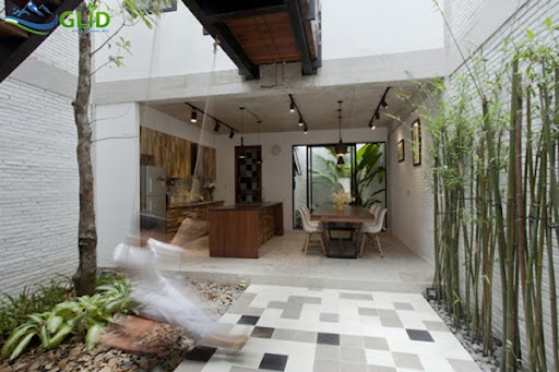 Mẫu thiết kế sân vườn cho nhà ống đẹp nhất hiện nay