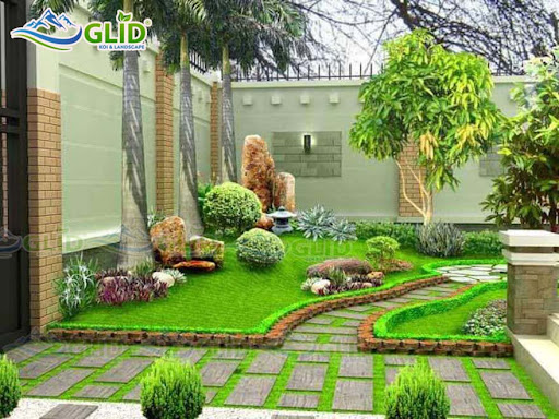 Thiết kế sân vườn mini đẹp dành cho những ngôi nhà có diện tích nhỏ