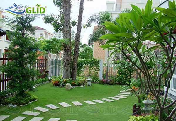Thiết kế sân vườn biệt thự bao gồm những yếu tố nào?