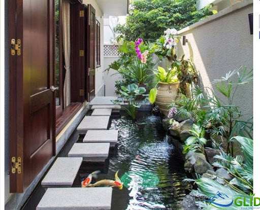 Nét đẹp tinh tế trong thiết kế sân vườn biệt thự hiện đại
