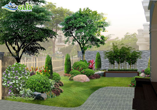 tiểu cảnh biệt thự