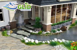Thi công tiểu cảnh cho biệt thự