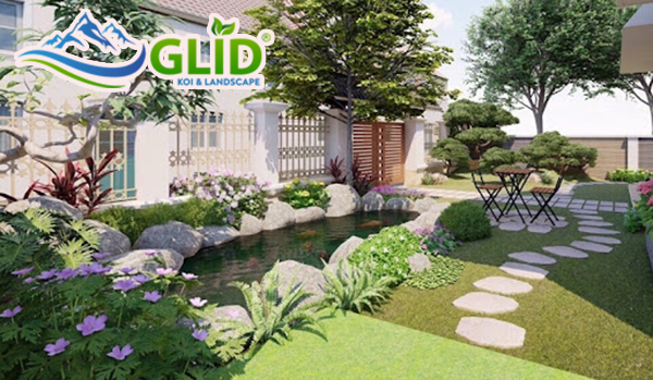 Thi công tiểu cảnh cho biệt thự 