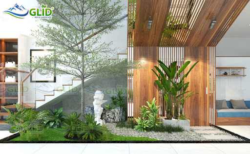 Thi công tiểu cảnh giếng trời hot nhất năm 2022