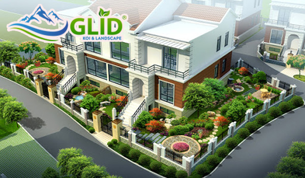Tiểu cảnh sân vườn biệt thự