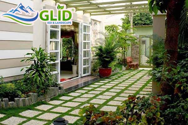 Tiểu cảnh sân vườn nhà ống - Thiên nhiên thu nhỏ trong ngôi nhà bạn
