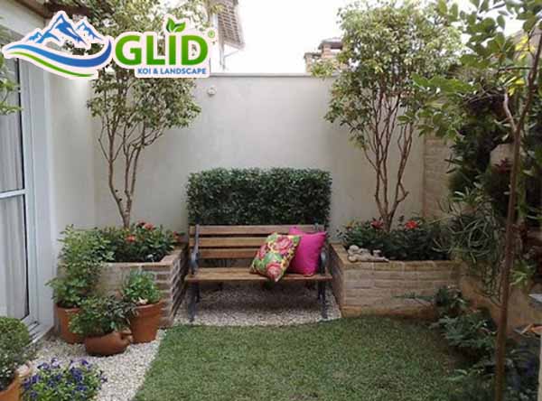 Tiểu cảnh sân vườn nhà ống - Thiên nhiên thu nhỏ trong ngôi nhà bạn