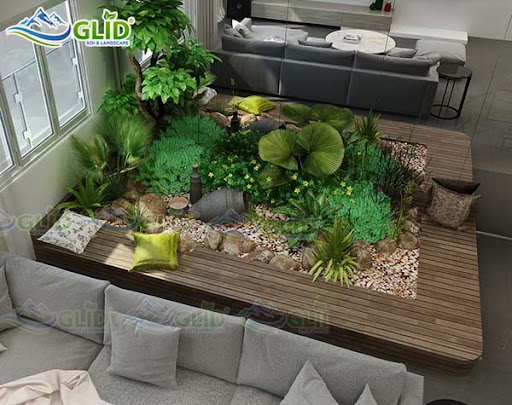 Không gian vườn tiểu cảnh mini khơi dậy sức sống cho ngôi nhà của bạn